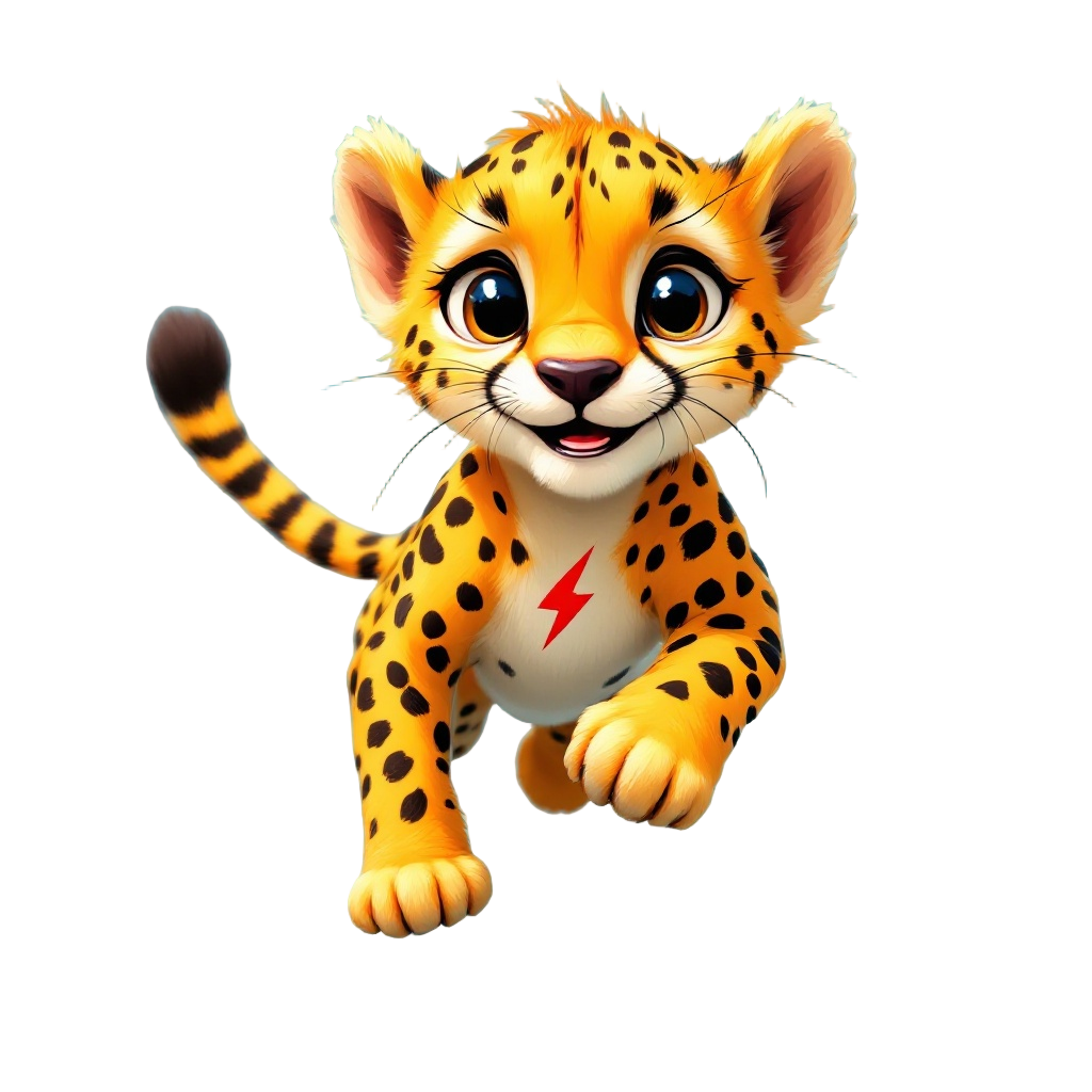 Bolt the cheetah